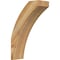 Ekena Millwork 6"W x 14"D x 22"H Thorton Rough Sawn Knee Brace, Western Red Cedar BRC06X14X22THR00RWR - alternate 1